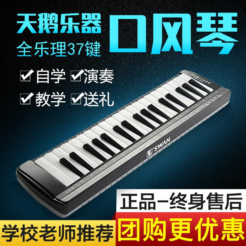 Swan thương hiệu kèn harmonica học sinh tiểu học đặc biệt 37 phím 32 phím trẻ em trung học cơ sở người lớn mới bắt đầu nam biểu diễn chuyên nghiệp cấp độ