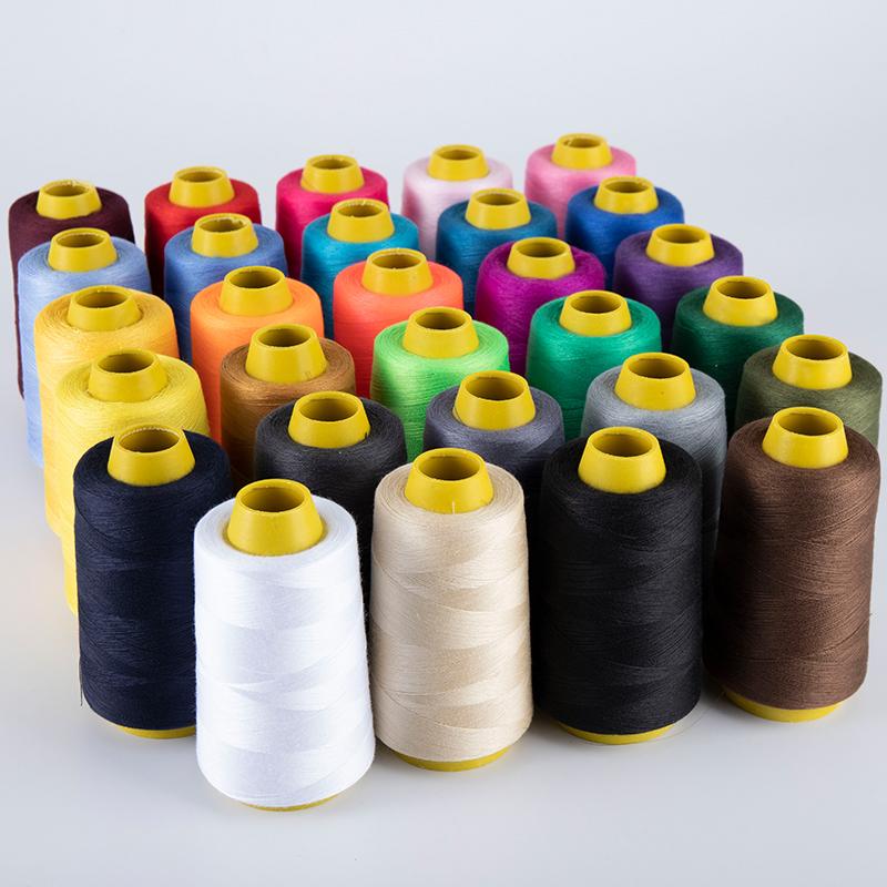 5 cái chỉ khâu chỉ may chỉ máy may sợi polyester kim chỉ màu trắng chùa chỉ 402 chỉ khâu tay gia đình