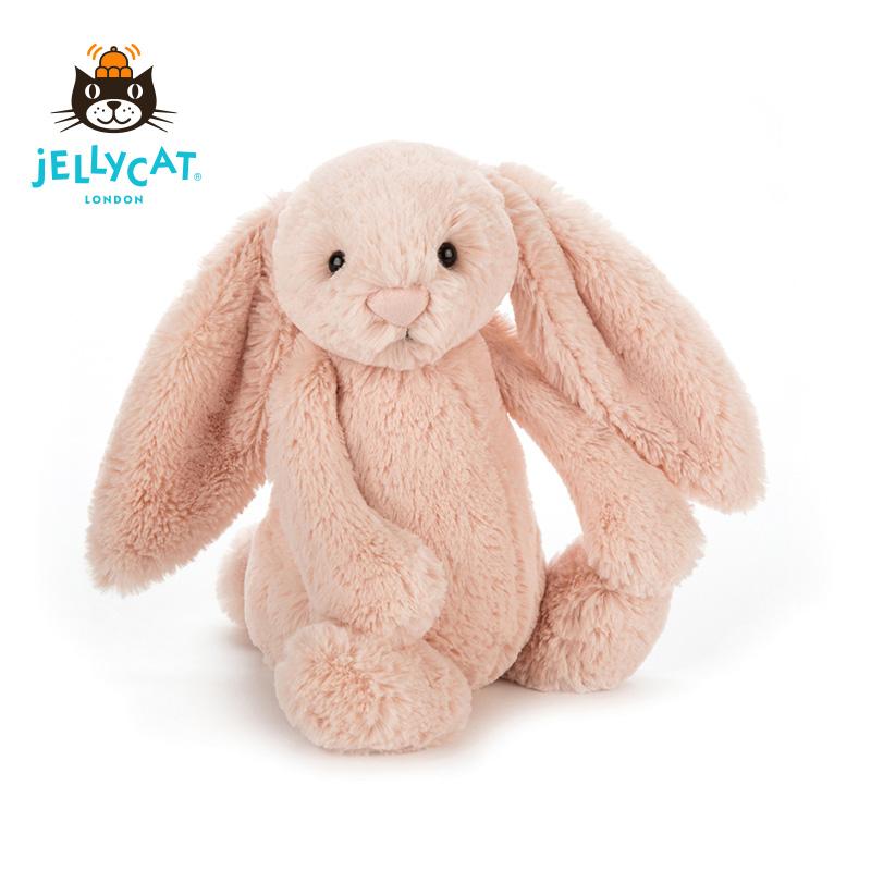 JELLYCAT Màu hồng nhạt Bonnie Bunny Plush Comforting Toy Doll Baby Comforting Plush Toy