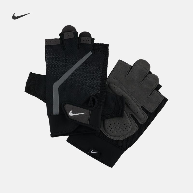 Nike Găng tay tập luyện nam chính thức của Nike 1 đôi lưới thể thao Velcro thoáng khí mùa hè nhẹ AC4229