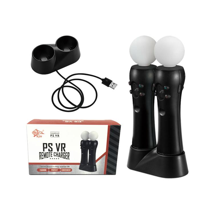 Đế sạc tay cầm Sony Bộ sạc không dây PS MOVE Tay cầm PS4 VR sạc kép Đế sạc tay cầm ps4move Aosuo OSTENT