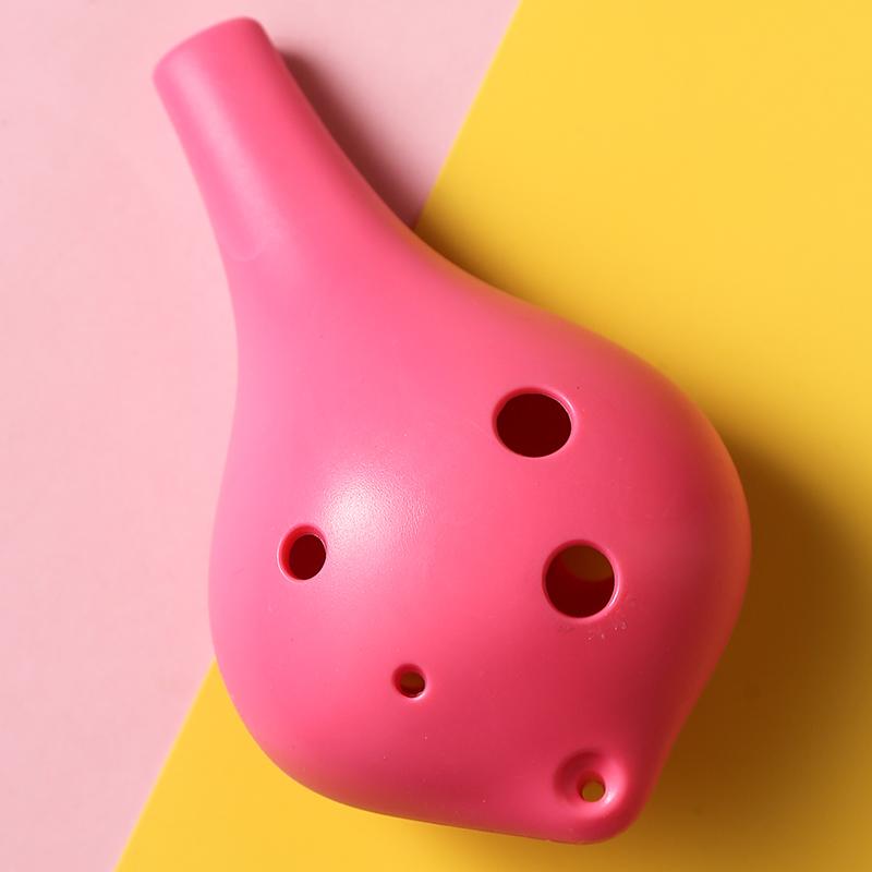 Ocarina 6 lỗ người mới bắt đầu gửi phụ kiện nhựa nhựa sinh viên và trẻ em nhập cảnh 6 lỗ ocarina chơi nhạc cụ alto phím C