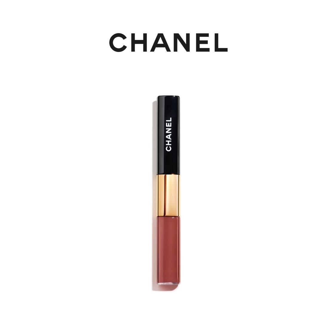 [Mua trước] CHANEL Chanel son bóng hai màu hiệu ứng lâu trôi, son lâu trôi, không dễ phai và dính vào cốc