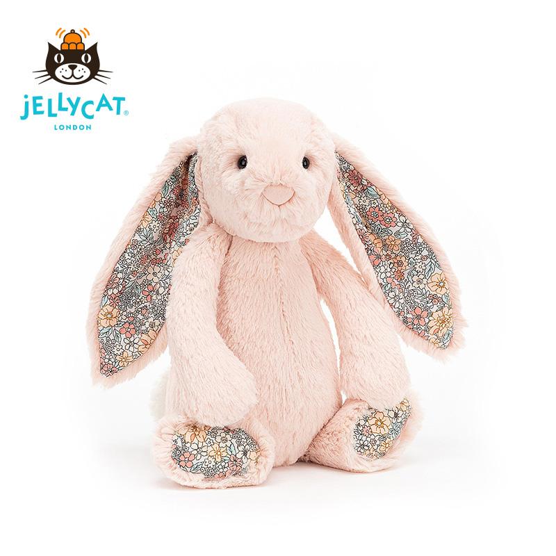 Người Anh JELLYCAT 2020 Mới Hoa Vải Hồng Nhạt Thỏ Bonnie Thoải Mái Búp Bê Sang Trọng Đồ Chơi Miễn Phí Vận Chuyển