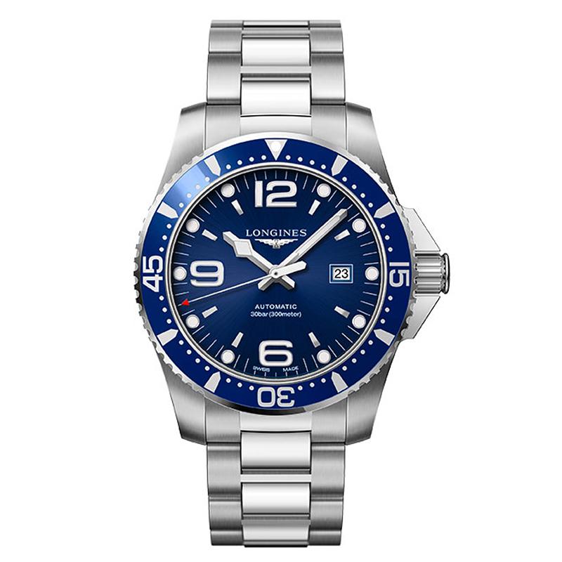 Đồng hồ Longines chính hãng Đồng hồ nam lặn cơ tự động phát sáng Concas L3.742.4.96.6