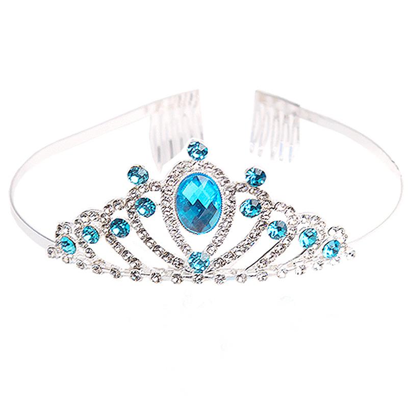 Vương Miện Tiara Trẻ Em Công Chúa Vòng Cổ Năm Mới Hộp Quà Tặng Bộ Cô Bé Đũa Trang Sức Nữ Trang Sức