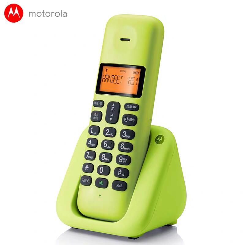 MotorolaT301C điện thoại không dây kỹ thuật số văn phòng điện thoại cố định nhà di động máy phụ cố định máy độc lập