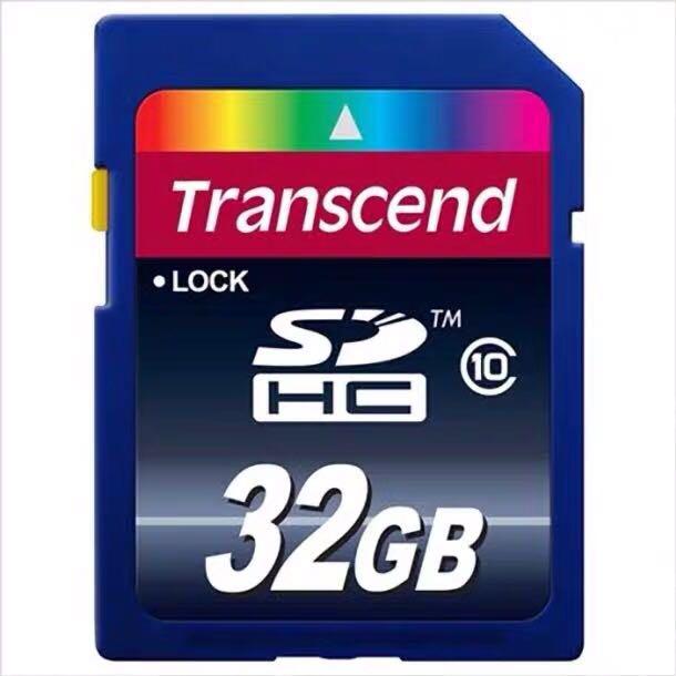 Bộ nhớ máy ghi hình lái xe Transcend SD32G Thẻ nhớ SD tốc độ cao 32GB Thẻ nhớ flash Thẻ nhớ SD32