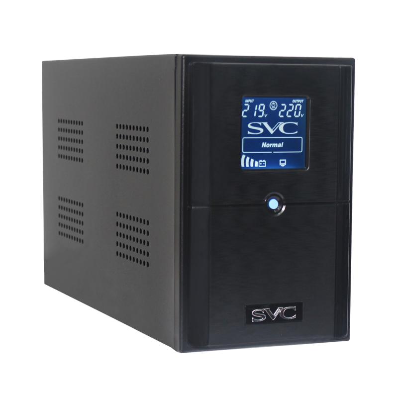 SVC UPS cung cấp điện liên tục V2000 1200W quy định máy chủ tự động tắt máy tính dự phòng mất điện