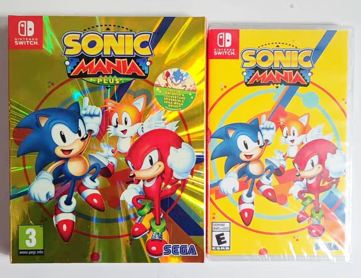 NS Switch Sonic Carnival Sonic Mania Sonic Mania Phiên bản giới hạn Tiếng Trung Tiếng Anh