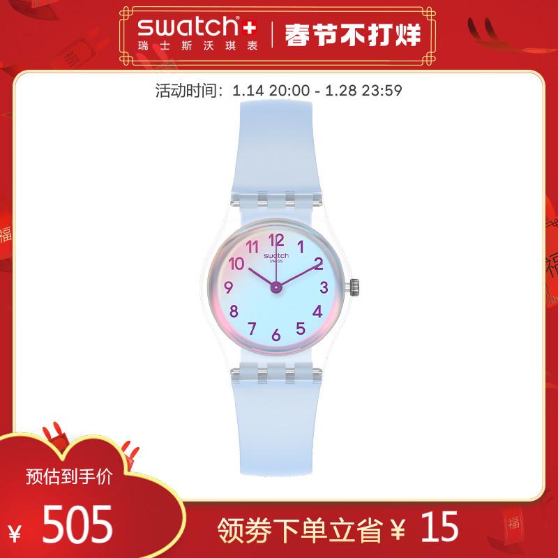 Đồng hồ đeo tay nữ Swatch Swatch Swiss đồng hồ đeo tay thạch anh chống thấm nước mặt số nhỏ đơn giản