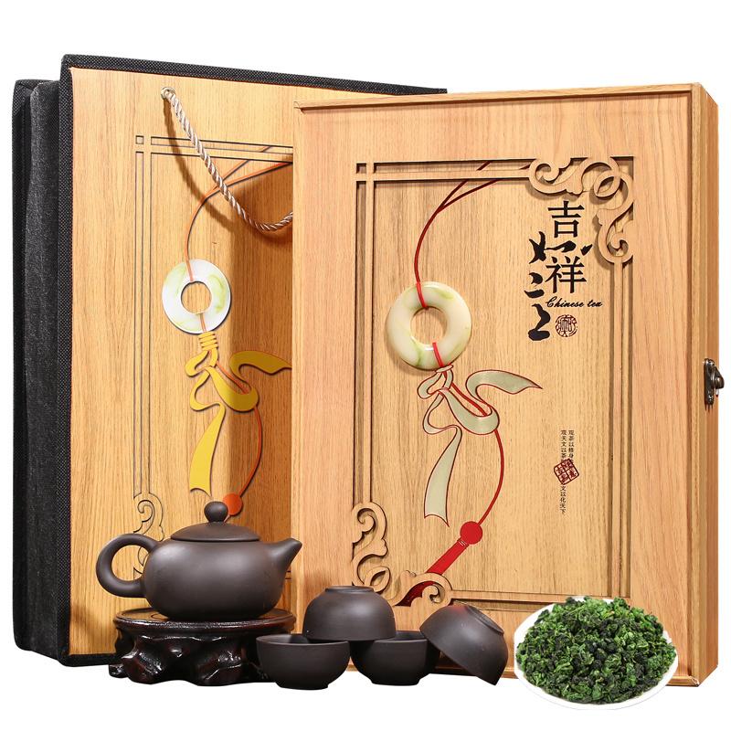 Thử uống trà 500g Tieguanyin trà mới hương hoa lan hương thơm mạnh trà mùa thu trà ô long hộp quà tặng