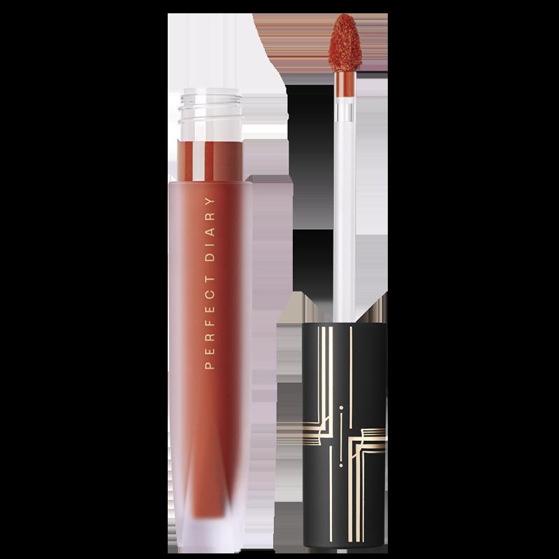 Nhật Ký Hoàn Hảo Nhung Vàng Velvet Lip Glaze Nữ Matte Matte Lâu Giá Cả Phải Chăng Sinh Viên Mới Son Môi 2.5G * 1