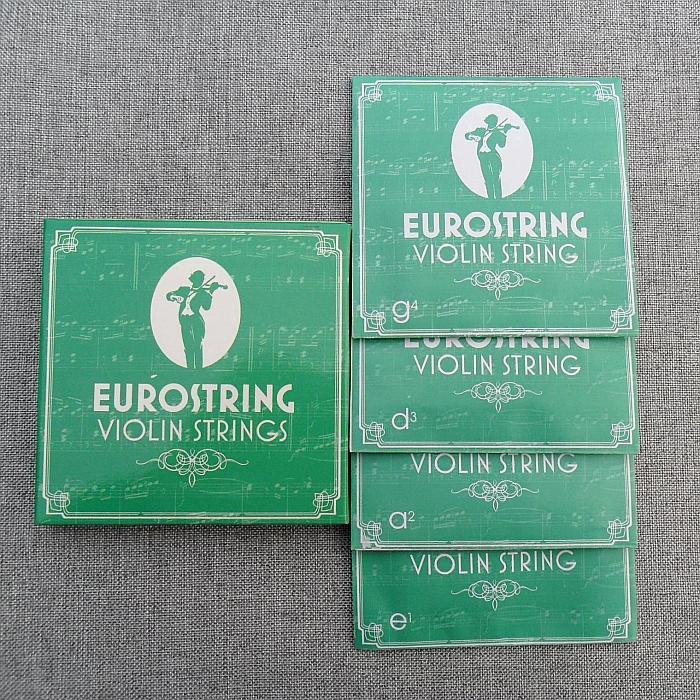 Bộ dây hợp kim dây đàn violin Eurostring thủ công Ý nhập khẩu 814142434/4