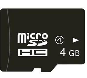 TF đủ 4GB thẻ nhớ điện thoại di động lái xe đầu ghi thẻ nhớ 4G micro sd4G lưới loa đỏ Thẻ TF