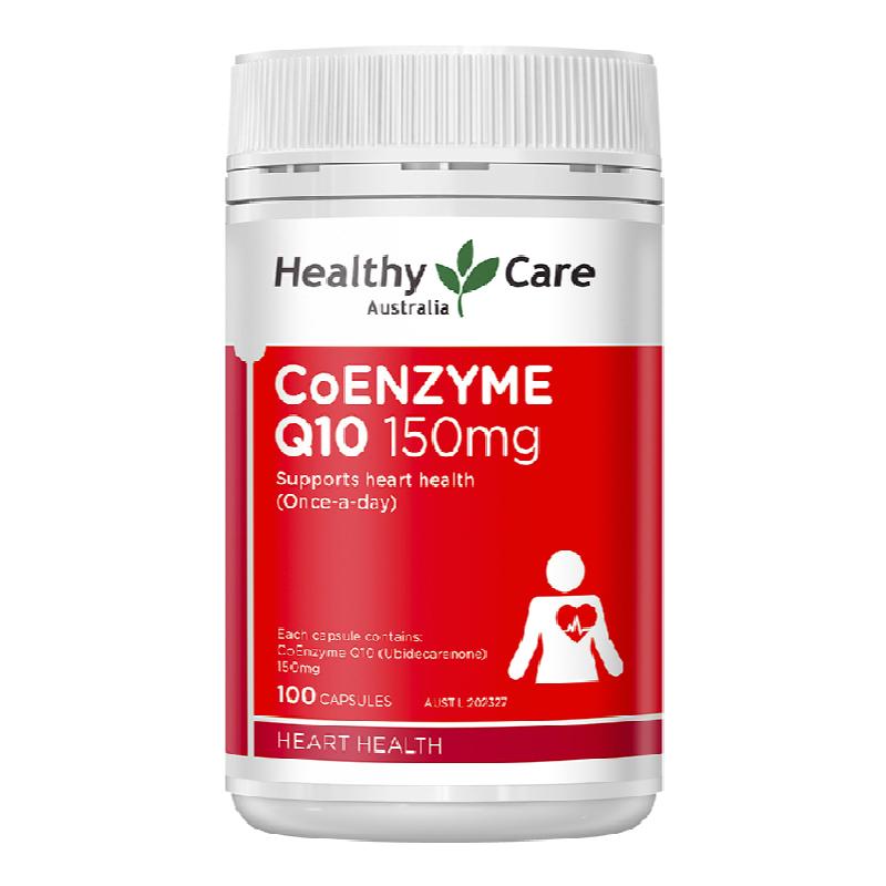 Australian Healthy Care coenzym q10 viên nang mềm bảo vệ tim 150mg*100 viên dành cho phụ nữ