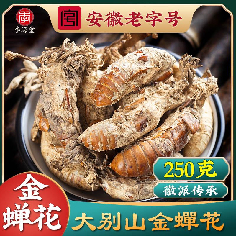 Hoa ve sầu vàng 250g sản phẩm mới Dabie Mountain hoa tằm vàng hoa ve sầu hoa ve sầu bột đông trùng hạ thảo thuốc thảo dược Trung Quốc không hoang dã 500g