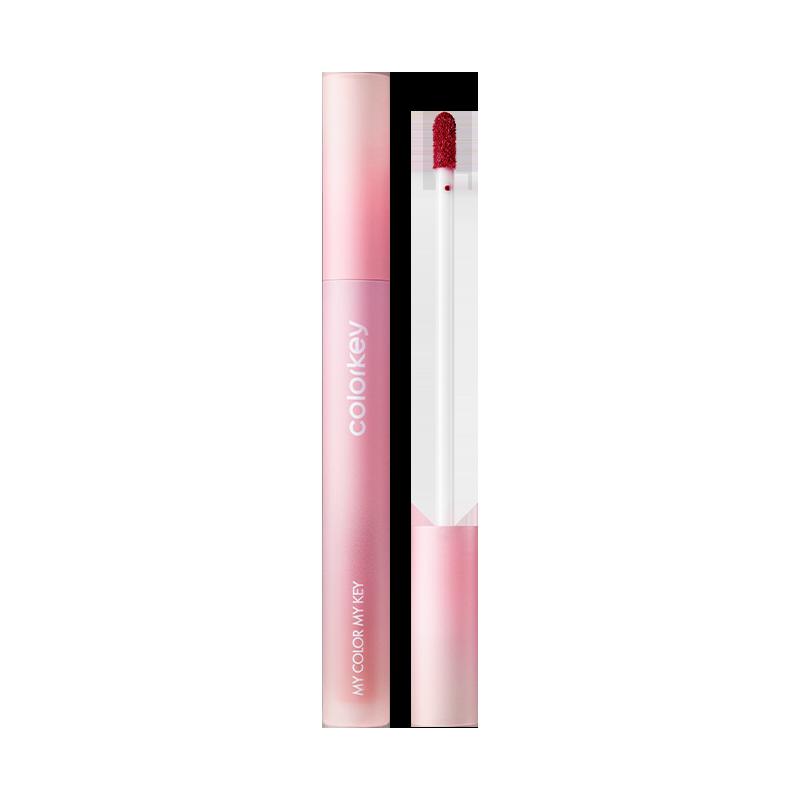 [Phong cách tương tự như Gong Jun] Colorkey/Colachi Pink Diamond Air Lip Glaze Lip Gloss Velvet Matte Lipstick