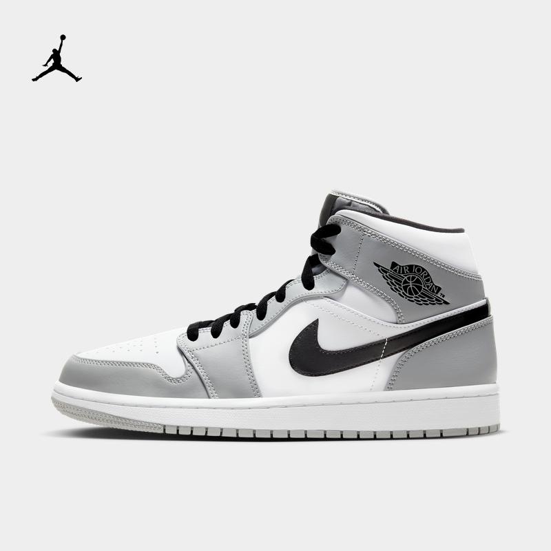 Giày thể thao nam Nike Jordan AJ1 chính thức của Jordan giày thể thao nam nhẹ thời trang mùa xuân da một phần 554724