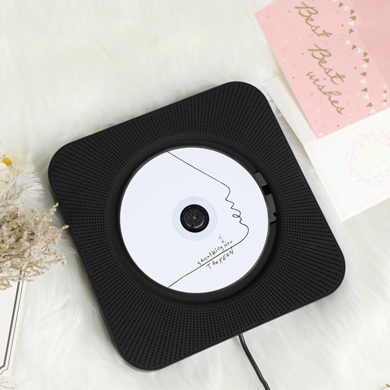 Có thể tạo album máy nghe nhạc CD treo tường Walkman ins với cùng một máy nghe nhạc vinyl CD di động Bluetooth