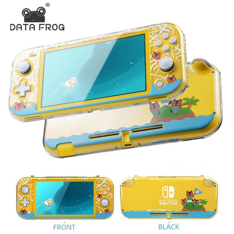 Vỏ bảo vệ trong suốt cho Nintendo switchlite Vỏ bảo vệ pha lê nslite Vỏ bảo vệ toàn diện Vỏ cứng tất cả trong một Animal Crossing