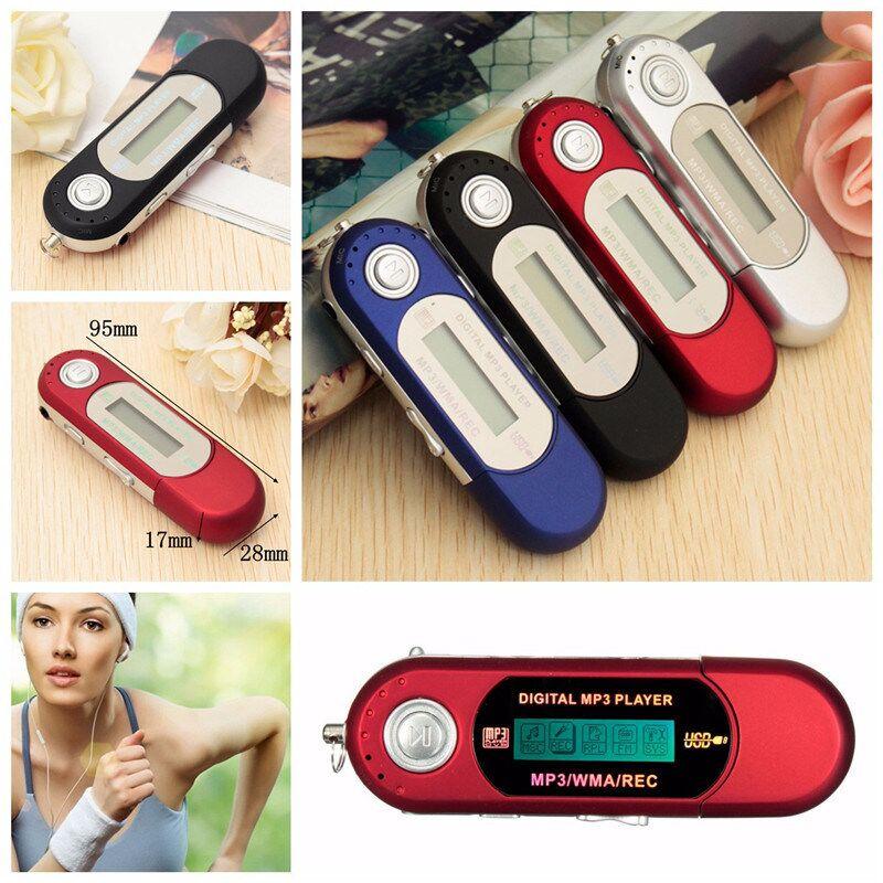 Máy nghe nhạc mp3 cắm USB mini số 7 pin khô có màn hình cho học sinh sử dụng trong lớp có hiển thị lời bài hát U disk walkman