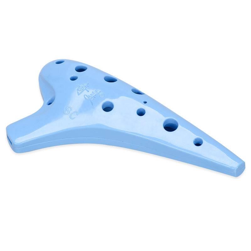 Mới Chimei Ocarina 12 Lỗ Nhựa AC Giai Điệu Alto Ocarina 12 Lỗ Treble Ocarina