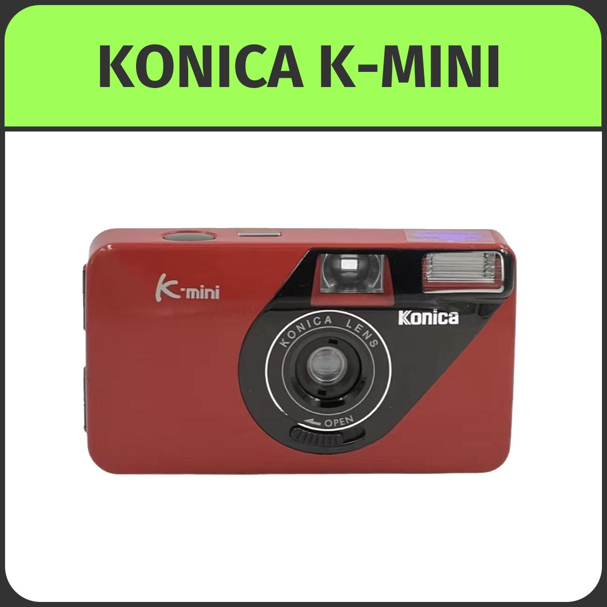 Konica｜K-mini K-88 28mm ống kính tiêu cự cố định máy ảnh ngắm và chụp phim cổ điển