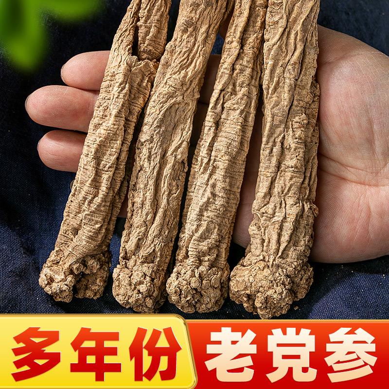 Wild Codonopsis hàng khô Những dải lớn astragalus cao cấp Thuốc thảo dược Trung Quốc Những lát bạch chỉ trong súp Dangshen Dangsan khô cửa hàng chính thức