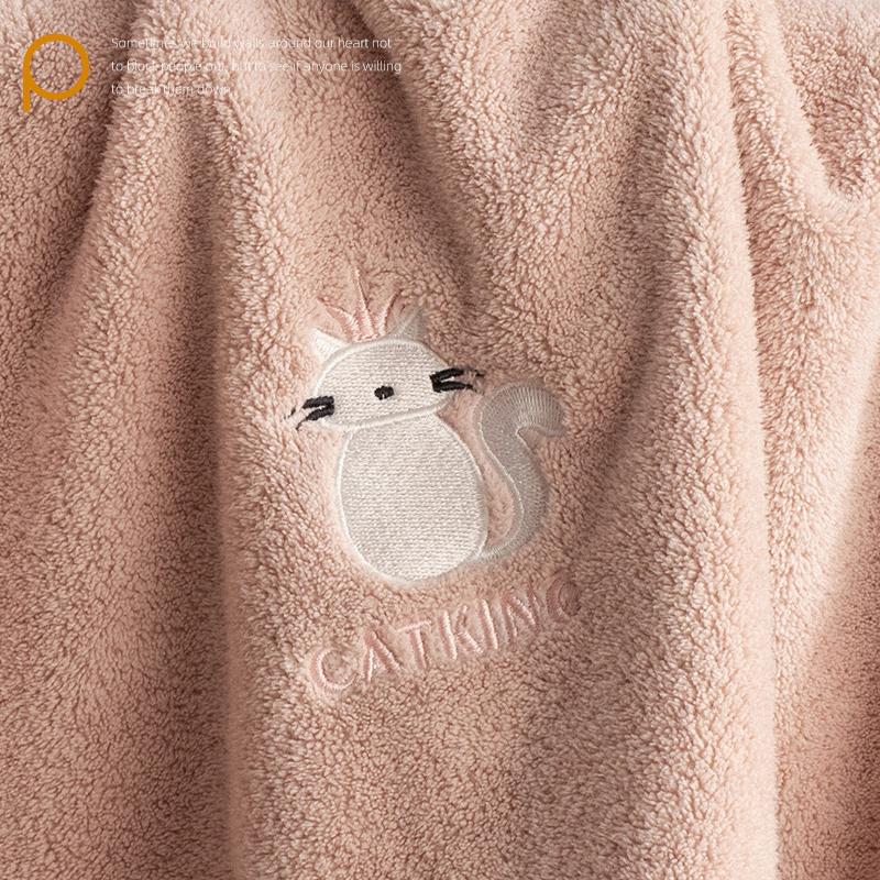 Khăn tắm hộ gia đình cotton nguyên chất bé sơ sinh cặp đôi nam nữ siêu mềm dày siêu thấm nhanh khô không rụng lông