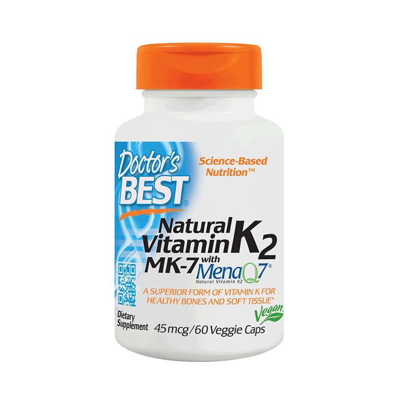 Jindawei Doterbes vitamin K2 tự nhiên viên chay tăng mật độ xương 45mcg 60 viên vitamin D