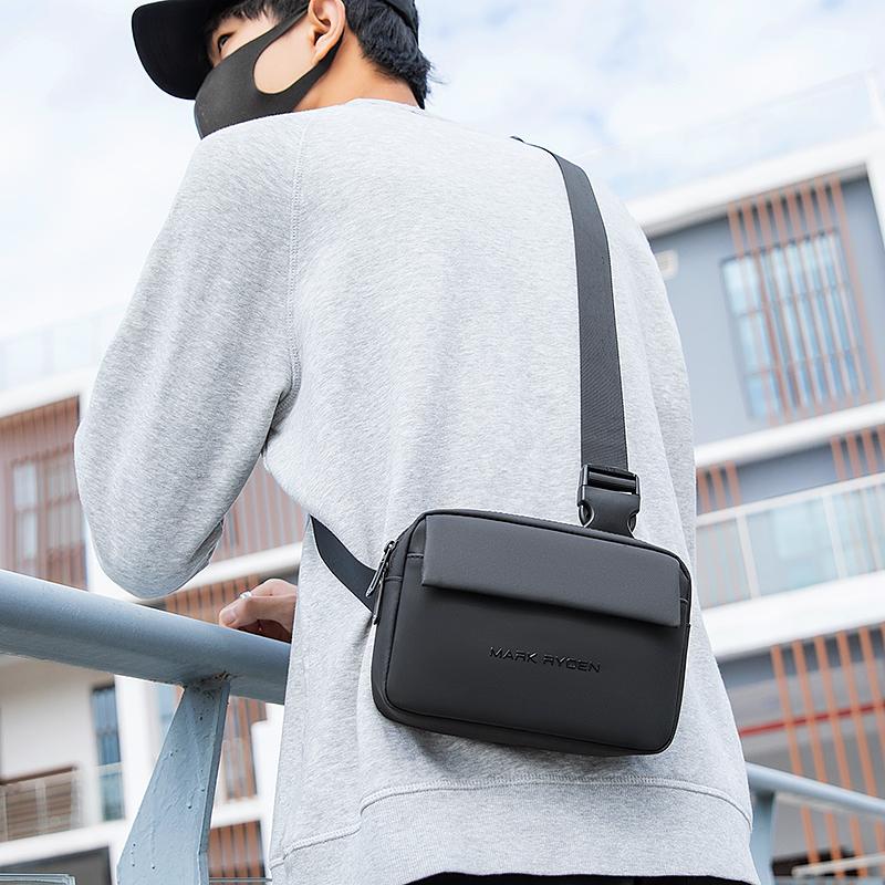 Nam Mini Túi Thể Thao Giải Trí Túi Đeo Vai Thời Trang Sát Nách Ba Lô Nhỏ Thiết Kế Độc Lập Satchel Túi Đeo Ngực Hợp Thời Trang