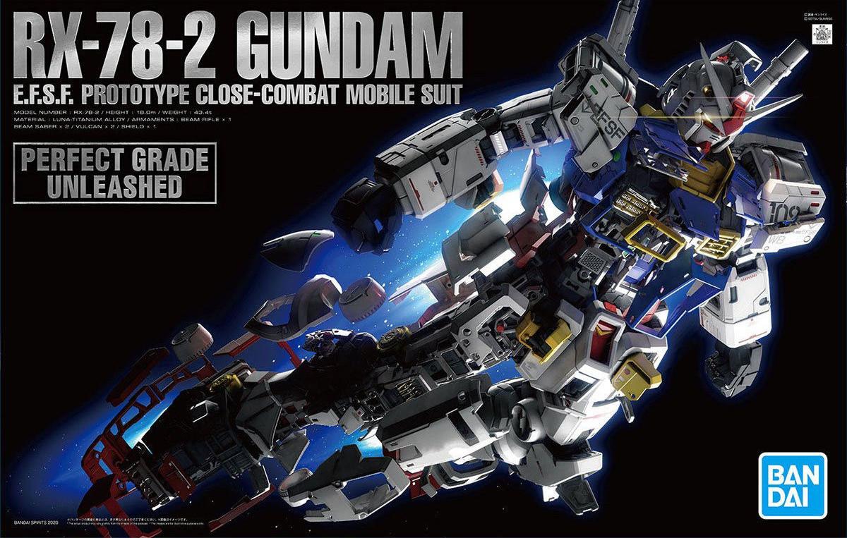 Bandai PG UNLEASHED PGU 1 60 RX-78-2 Yuan tổ tiên lên đến 2.0 điểm kỷ niệm 40 năm