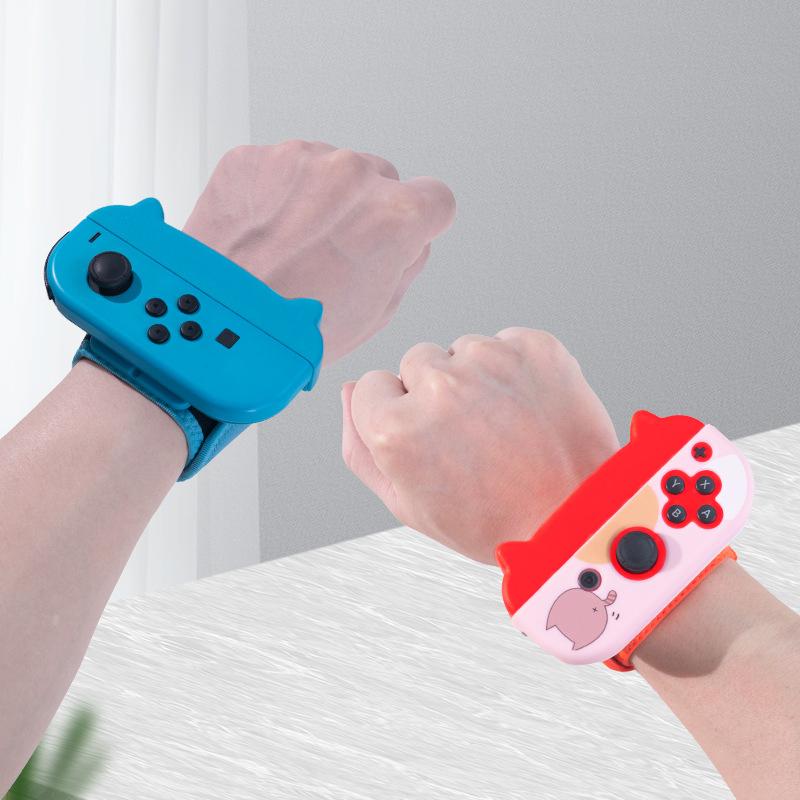 HONCAM switch just dance dây đeo cổ tay ns somatosensory vũ tay cầm dây đeo cổ tay trò chơi nintendo phụ kiện ngoại vi switcholed phổ switch phụ kiện thể thao