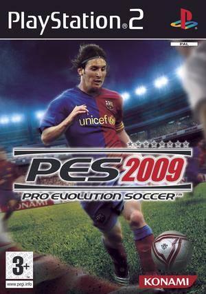 Game PS2 CD-Pro Evolution Soccer PES2009 Tiếng Trung, Tiếng Anh hoặc chơi trên máy tính