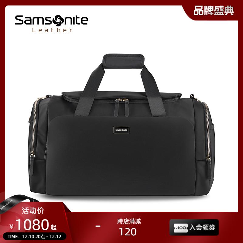 Samsonite Túi du lịch Samsonite Túi hành lý đeo chéo một vai nam và nữ Túi xách du lịch công suất lớn dành cho người đi làm