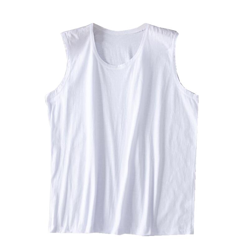 Áo vest nữ trung niên và người già vải cotton rộng rãi cho bà già đồ lót không tay đáy cotton áo bà mẹ