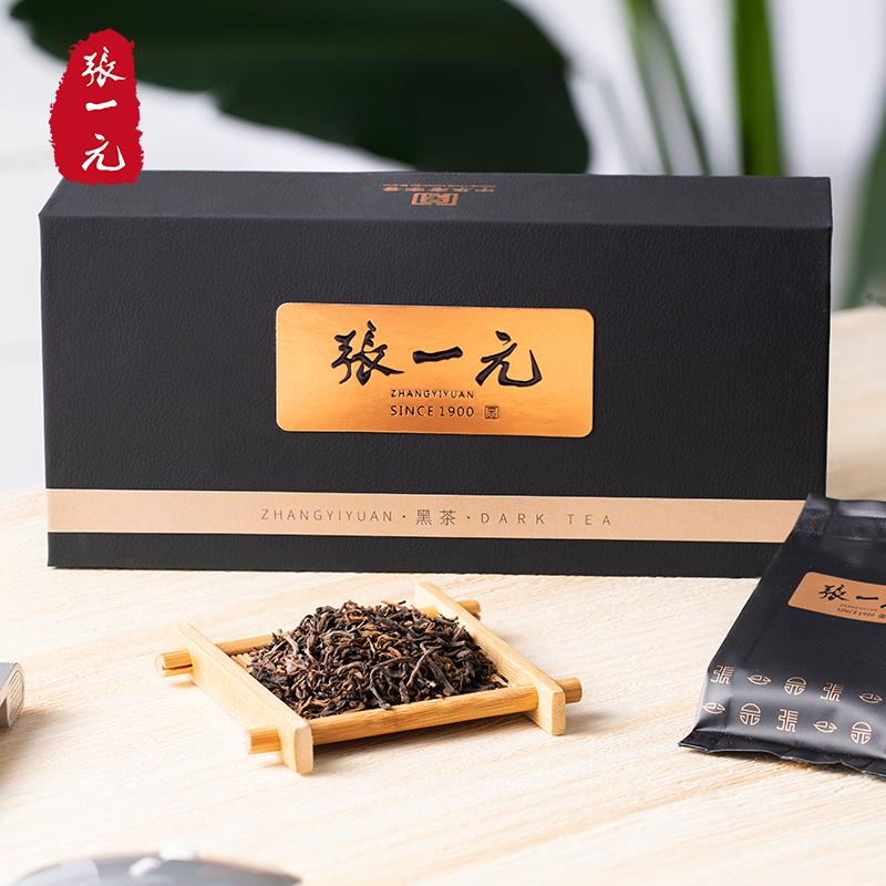 Trà Zhang Yiyuan Trà Pu'er trà Pu'er siêu nấu (Shangpin series) hộp quà tặng 80g (20 gói)