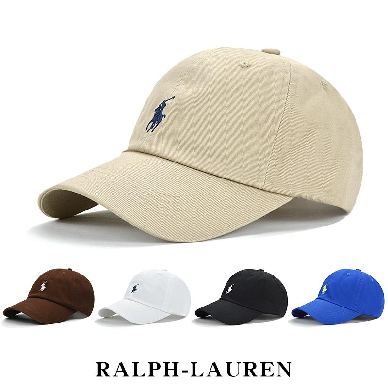 Mũ polo Ralph Lauren dành cho nam và nữ mùa đông vành cong mũ mềm mũ kaki hợp thời trang che nắng phù hợp mũ bóng chày