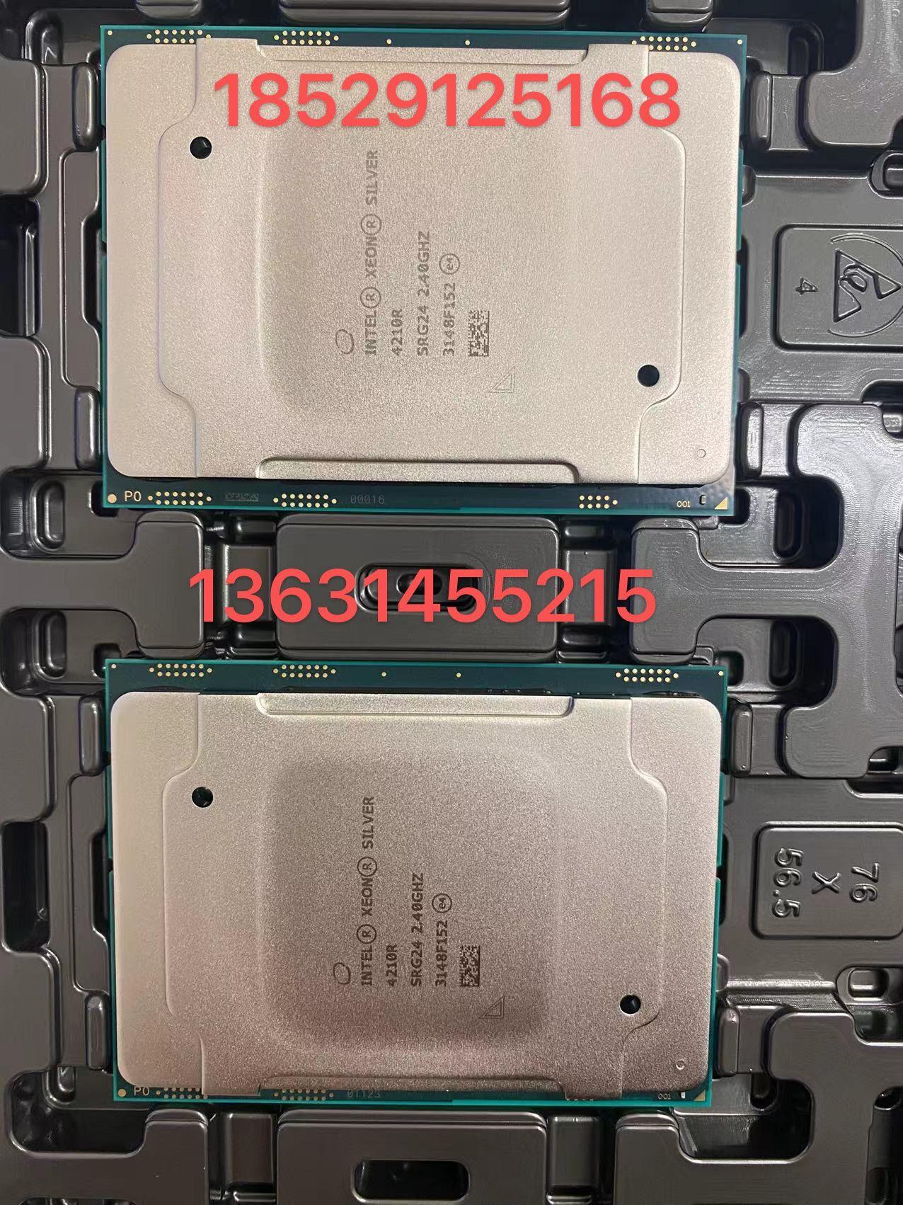 Huy chương bạc Intel Xeon bạc 4210R Tần số chính 2.4g 10 -Core 20 Thực hiện phiên bản chính thức