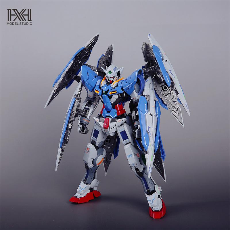 Mô hình lắp ráp Bandai MG 1/100 GUNDAM EXIA có thể Angel Gundam đổi màu phun tám lá chắn