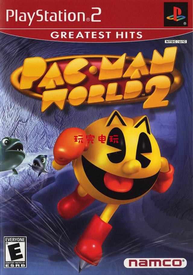 Game PS2 CD-Pac-Man World 2 tiếng Anh hay chơi trên máy tính