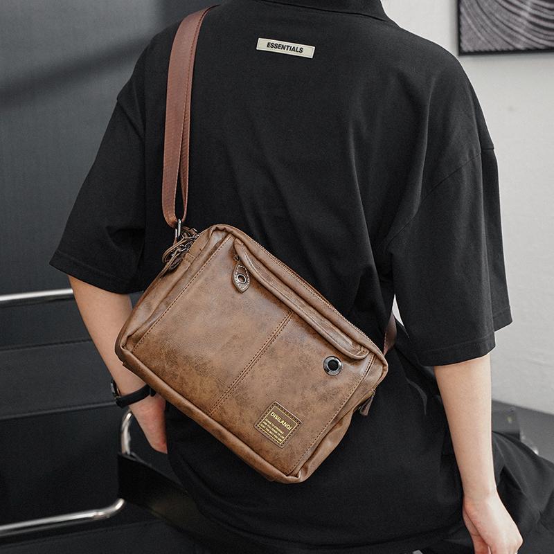 Túi Đeo Vai Nam Thời Trang Retro Túi Messenger Hợp Thời Trang Túi Nam Hàn Quốc Túi Messenger Trẻ Trung Xu Hướng Túi Satchel Nhỏ