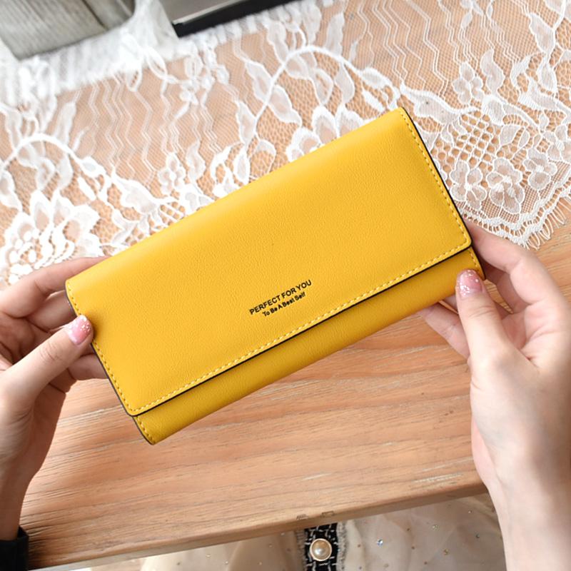 Ví Màu Vàng Lucky Ví Đa Năng 2022 Phiên Bản Dài Túi Clutch Mới Cho Nữ Ví Thời Trang Đơn Giản Xu Hướng Nữ