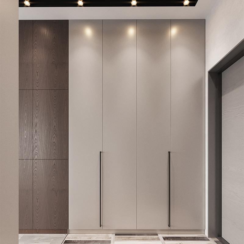 EGGER ban tủ quần áo tùy chỉnh tổng thể phòng ngủ ánh sáng sang trọng mở biệt thự cloakroom toàn bộ nội thất gia đình nhà máy sản xuất tùy chỉnh