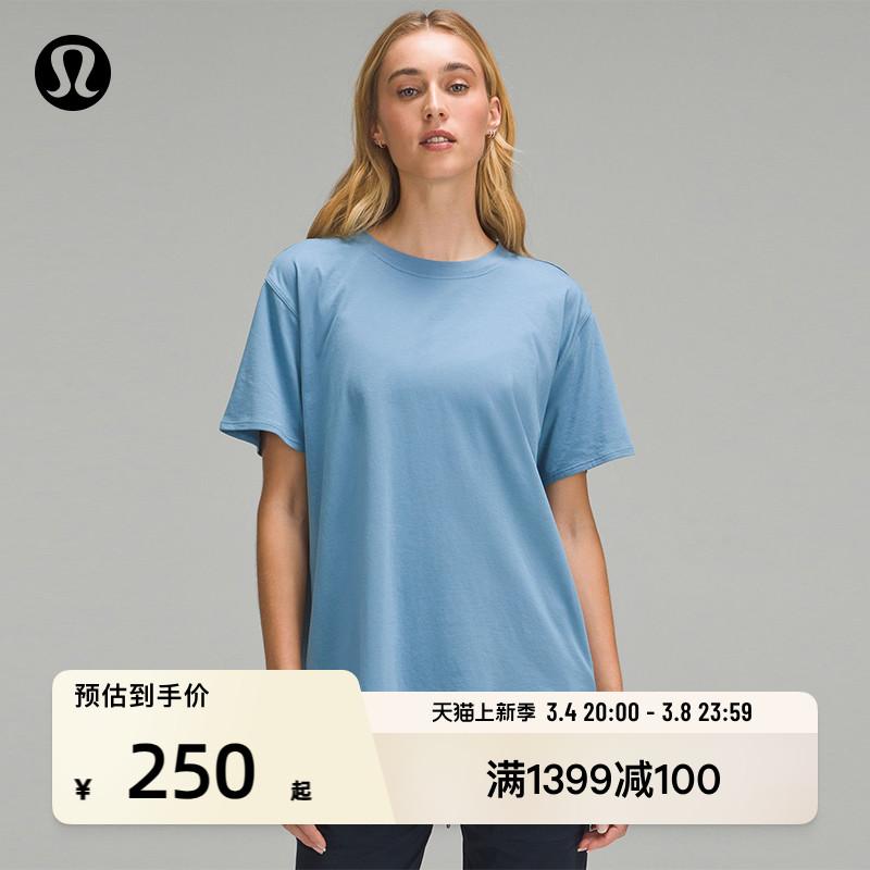 Áo thun nữ All Yours tay ngắn 100% cotton丨lululemon丨LW3ES5S