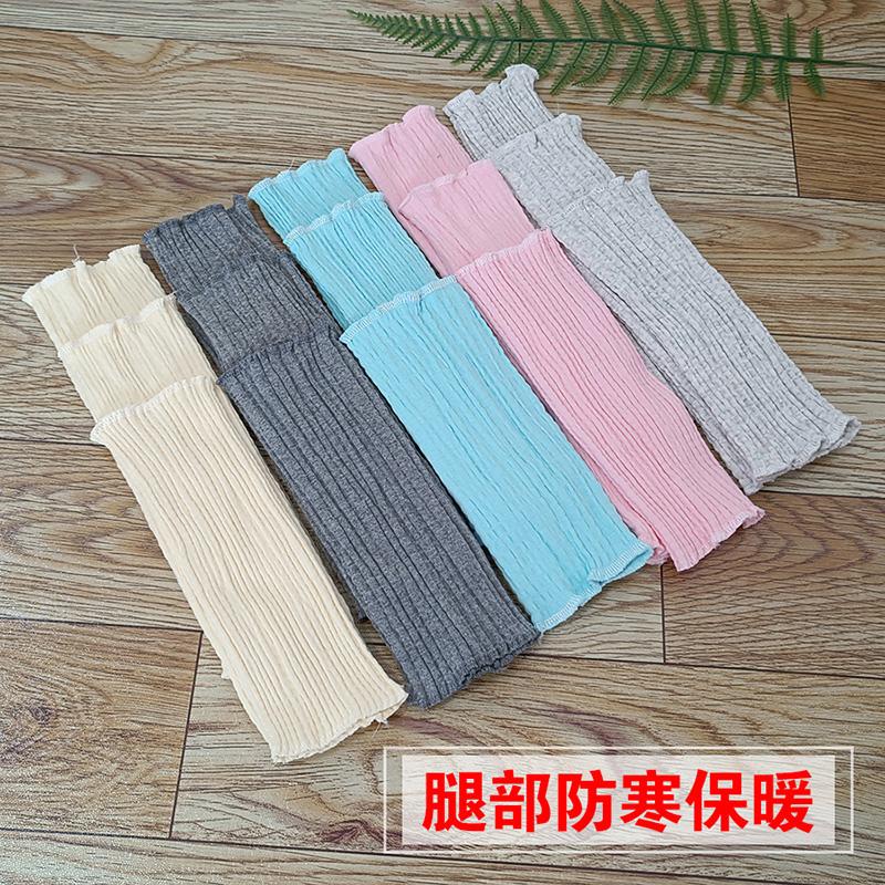 Đệm đầu gối cotton nguyên chất, kiểu dáng mỏng mùa hè, ngủ phòng máy lạnh, giữ ấm đôi chân già lạnh giá, miếng đệm đầu gối sơn khớp nữ sau sinh