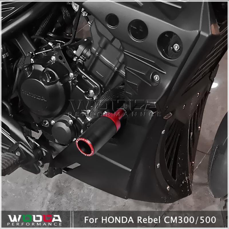 Thích hợp cho Honda Rebel CM500 CM300 sửa đổi cơ thể bóng chống rơi thanh bảo vệ động cơ thanh chống rơi