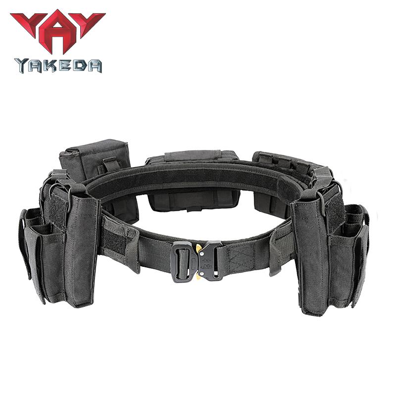 Yakoda Ngoài Trời Molle Chiến Thuật Đai Phù Hợp Với Đa Chức Năng Kết Hợp Tuần Tra Dây Nylon Có Thể Tháo Rời Điều Chỉnh