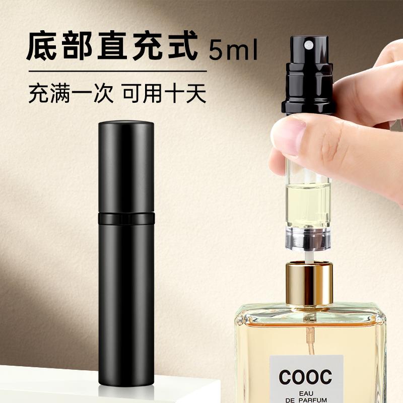 Louis Shannon nước hoa cao cấp sub đóng đáy rót du lịch mini xách tay nước hoa dạng xịt chai rỗng 5ml